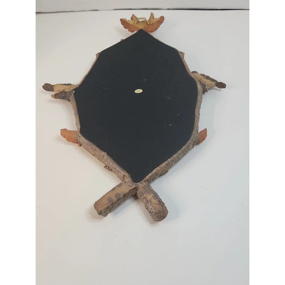 Faux Bois Tree Branch Bird Mirror 17